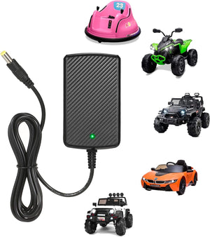12V Battery Charger for Kids Ride-On Toys Compatible with SUV Mercedes Trax Jeep Trend Times Variant 0