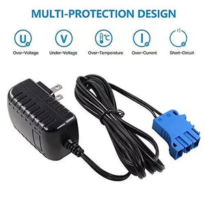 12V Battery and Charger for Peg Perego Ground Force Tractor and John Deere Gator XUV Trend Times 2