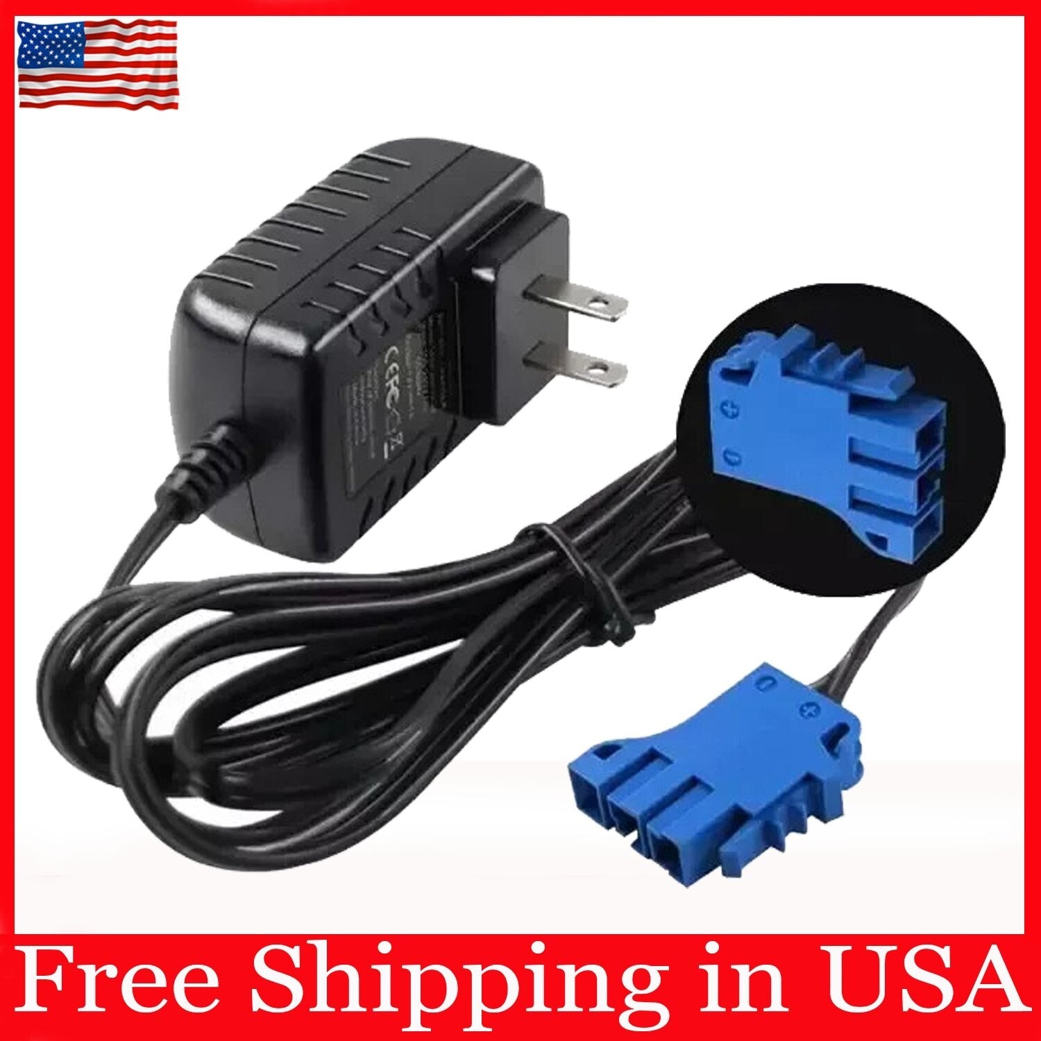 12V Battery Charger for Peg Perego Ground Force Tractor and John Deere Gator XUV Toys Trend Times 0