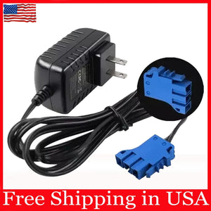 12V Battery Charger for Peg Perego Ground Force Tractor and John Deere Gator XUV Toys Trend Times 0