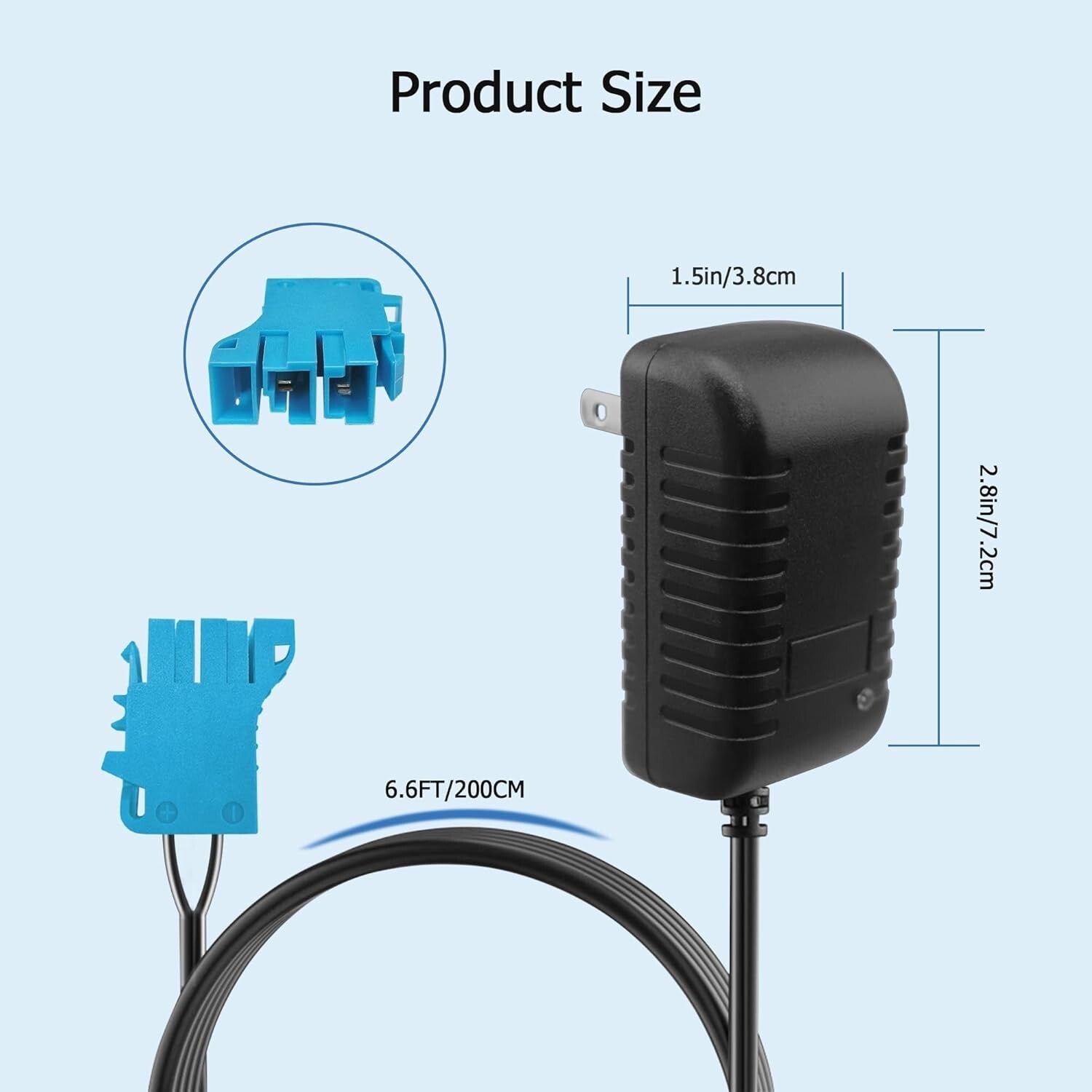 12V Battery and Charger Kit Compatible with Peg Perego Ground Force Tractor John Deere Gator XUV Trend Times 1