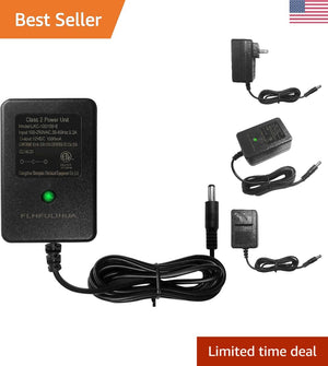12V Battery Charger for Ride-On Toys Compatible with Kid Trax and Dynacraft Trend Times Variant 0