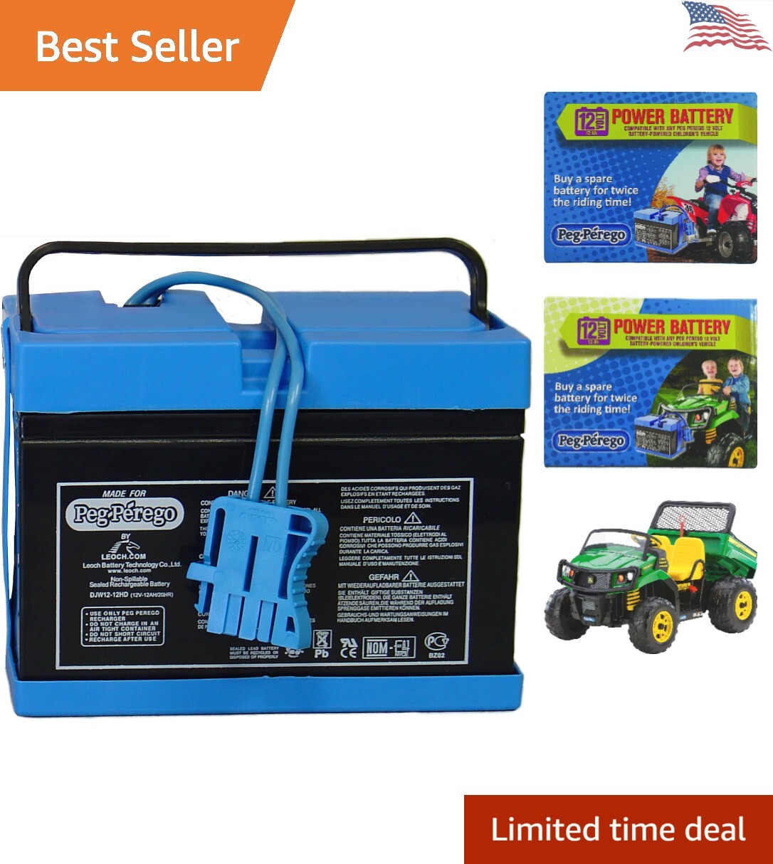 12V AA Battery Easy Change Compatible with John Deere Case IH Polaris Trend Times 0