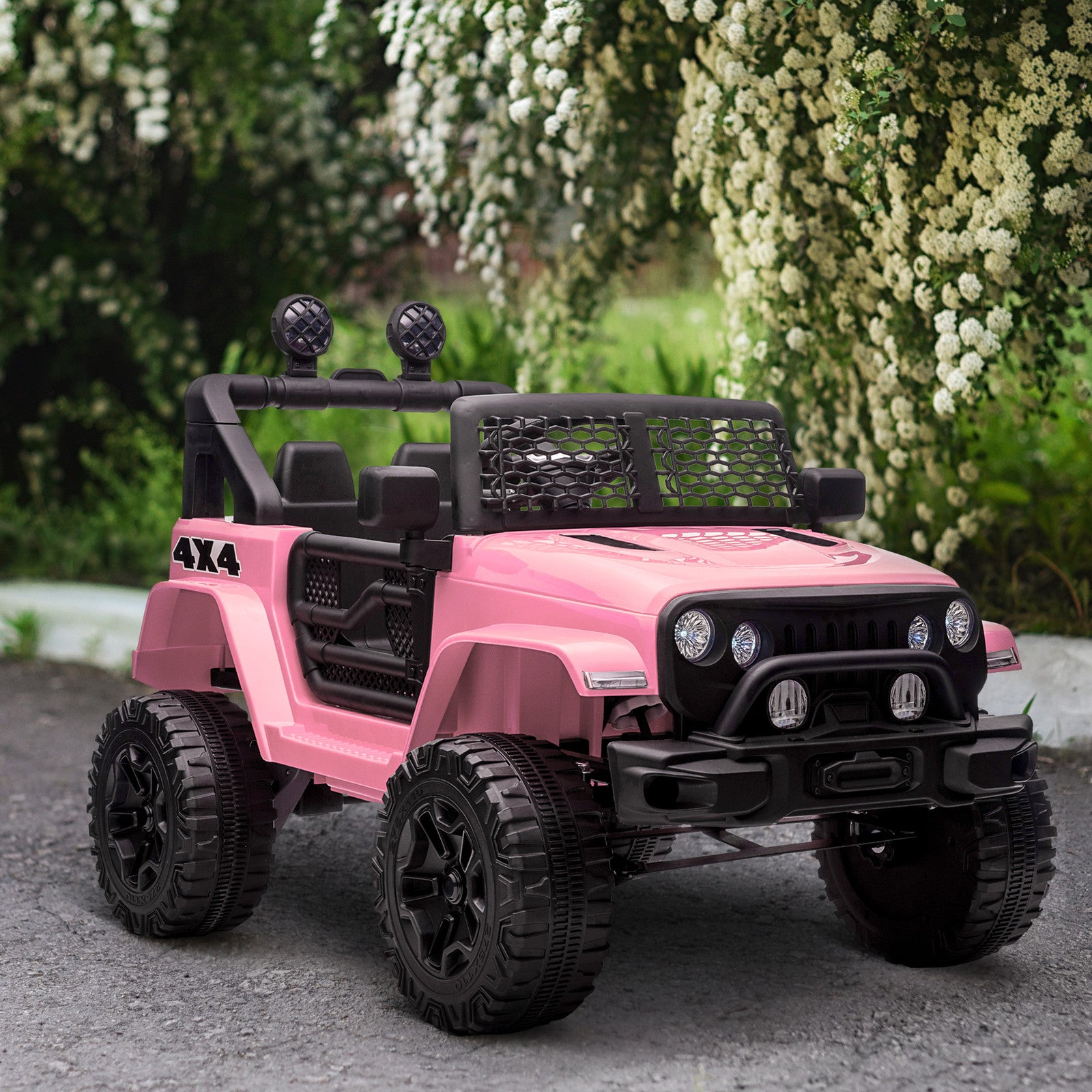 12V Battery Electric Kids Ride-On Off-Road Truck Toy with Manual and Parent Remote Control Trend Times 1