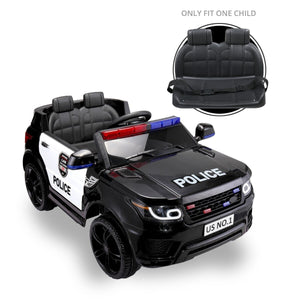 12V Battery-Powered Electric Police Ride-On Car with Parent Remote Control for Kids Ages 3-8 Trend Times 7