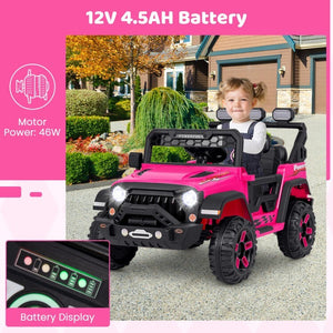12V Battery-Powered Electric Kids Ride-On Truck Car with Remote Control and Music Trend Times 6
