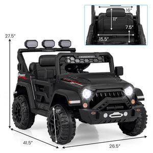 12V Electric Ride-On Truck for Kids with Remote Control and Built-in Music Trend Times 2
