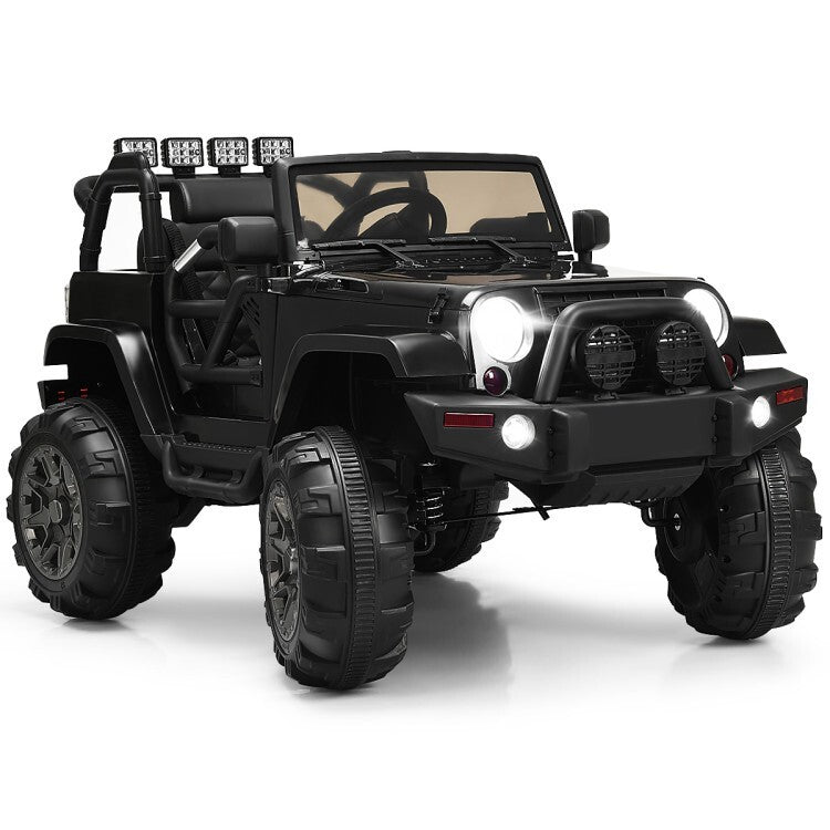 12V Battery-Powered Electric Kids Ride-On Truck with Portable Handle and Remote Control Trend Times 0