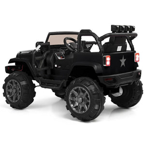 12V Battery-Powered Electric Kids Ride-On Truck with Portable Handle and Remote Control Trend Times 4