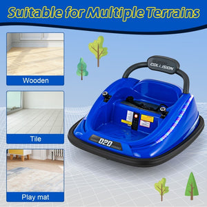 12V Battery Powered Kids Electric Bumper Car Ride-On Toy with Remote Control Trend Times 7