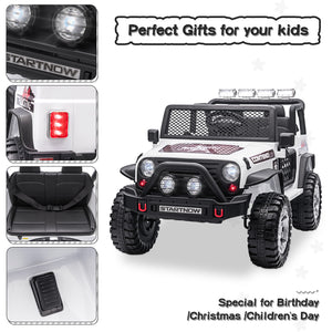 12V Electric Kids Ride-On Jeep Toy Car with USB, Bluetooth, Remote Control, and Music Trend Times Variant 0