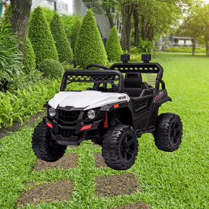 12V Electric Kids Ride-On Jeep 2-Seater with Battery Power, Safety Features, MP3, and LED Lights Trend Times 0