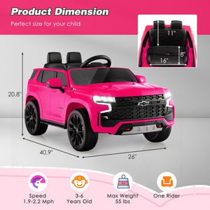 12V Battery-Powered Electric Kids Ride-On Car with 2.4G Remote Control Trend Times 2