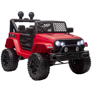 12V Battery-Powered Kids Ride-On Off-Road Truck Toy with Parent Remote Control Red Trend Times Variant 0