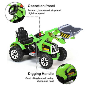 12V Battery-Powered Ride-On Dumper Truck for Kids Driving Toy Trend Times 8