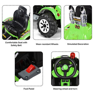 12V Battery-Powered Ride-On Dumper Truck for Kids Driving Toy Trend Times 9