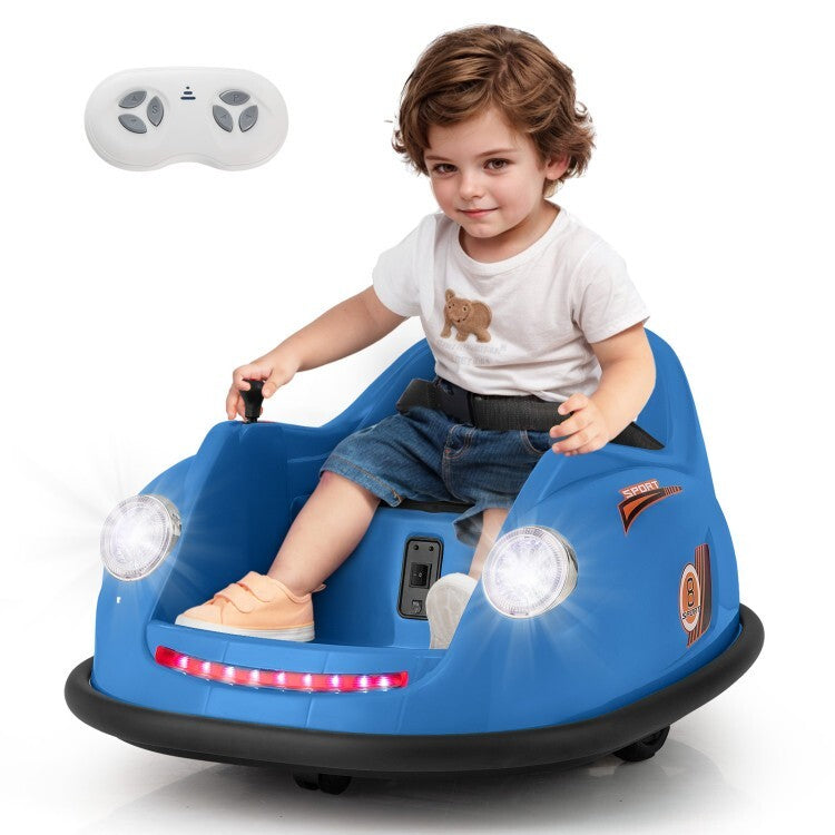 12V Battery-Powered Kids Ride-On Electric Bumper Car with Remote Control Trend Times 0