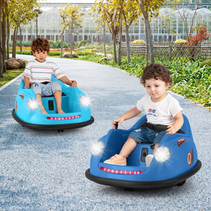 12V Battery-Powered Kids Electric Ride-On Bumper Car with Remote Control Trend Times 4
