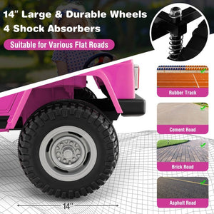 12V Battery-Powered 2-Seat Kids Electric Ride-On Toy Car with 2.4G Remote Control Trend Times 9