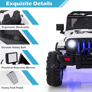 12V Battery Powered Kids Electric Ride-On Toy Car with 2.4G Remote Control Trend Times 7