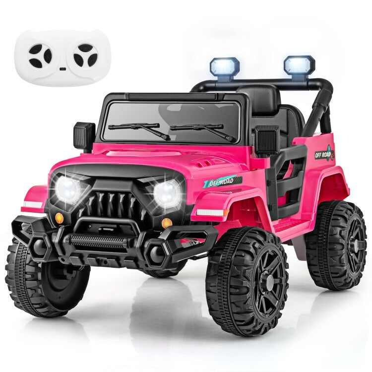 12V Battery-Powered Kids Ride-On Electric Truck Car with Remote Control Gift Trend Times 0