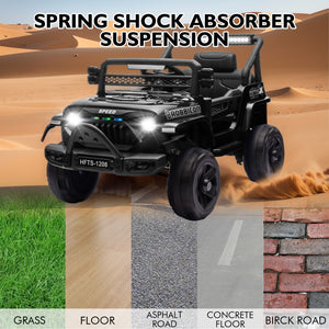 12V Battery-Powered Ride-On Toy Truck for Kids with Remote Control, LED Lights, and Music Trend Times 5