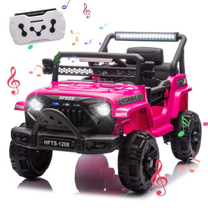 12V Battery-Powered Ride-On Toy Truck for Kids with Remote Control, LED Lights, and Music Trend Times 8