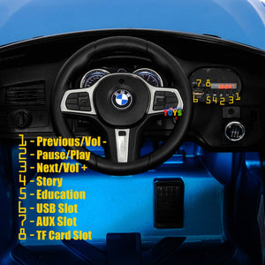 12V Battery-Powered Remote Control Ride-On Car with MP3 and Licensed BMW Design in Multiple Colors Trend Times 18