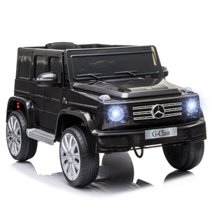 12V Licensed Kids Electric Benz G500 Car with Remote Control Black Trend Times 2
