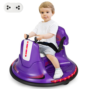 12V Electric Ride-On Bumper Car for Kids and Toddlers with 360 Degree Spin Trend Times 0