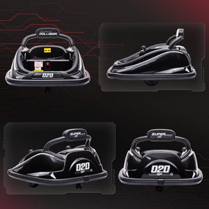 12V Electric Kids Ride-On Bumper Car with Remote Control and 360° Rotation Trend Times 6