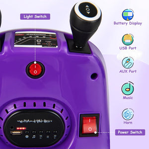 12V Toddler Ride-On Bumper Car with Dual Joysticks and Flashing Lights for Ages 1-3 Trend Times 3