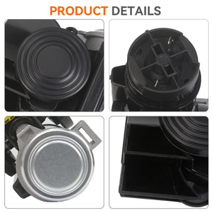 12V Compact Mini Air Horn 130dB for Car Truck Motorcycle Golf Cart Trend Times 2