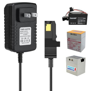12V Battery Charger for Gray and Orange Power Wheels Toy Car Trend Times 2