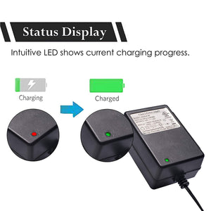 12V Charger for Kids Powered Ride-On Cars and Trax Vehicles Trend Times 3
