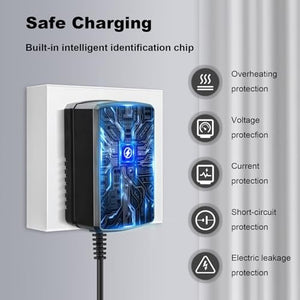 12V Charger for Razor Power Core E90 E95 Electric Scooter Black Trend Times 4