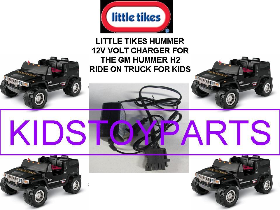 12V Charger for Black Little Tikes Hummer H2 Ride-On Car for Kids Trend Times Variant 0
