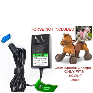 12V Charger Compatible with Scout Josie Pony Kid Trax Ride-On Animal Ride-Alone Toys Trend Times Variant 0