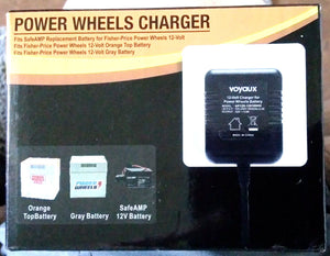12V Charger for Power Wheels with Gray and Orange Top Batteries Compatible Trend Times Variant 0