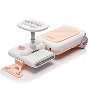12V Kids Cleaning Go-Kart with Extendable Mop 35W, Adjustable Speed 1.86-2.49 MPH, Pink, Ages 3-6 Trend Times 5