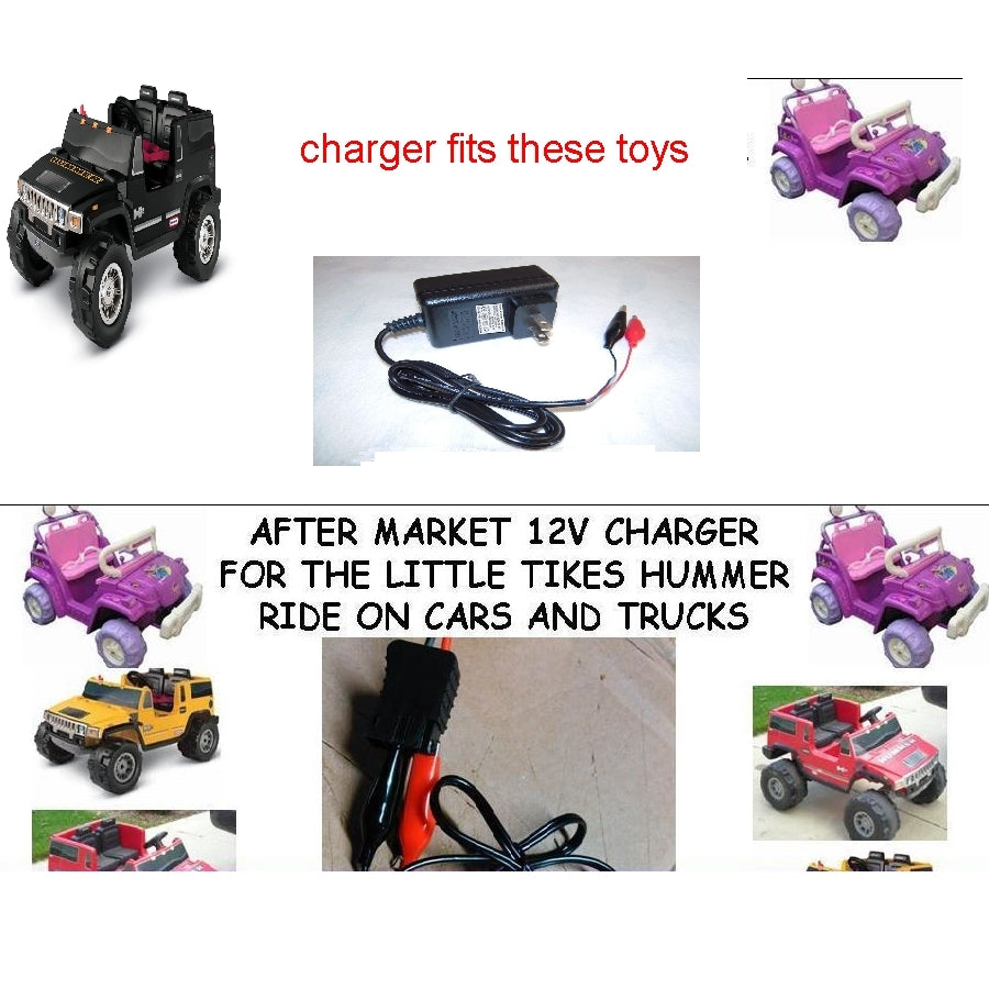 12V Clip Charger for Little Tikes Hummer H2 Trucks and Cars Trend Times 0