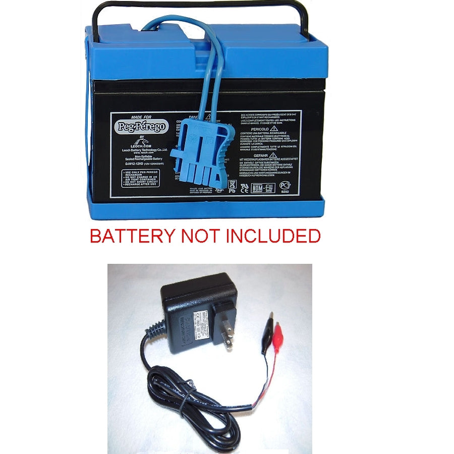 12V Clip Charger Case for Peg Perego Ducati Monster Bike Gaucho Grande Razor Trend Times 0