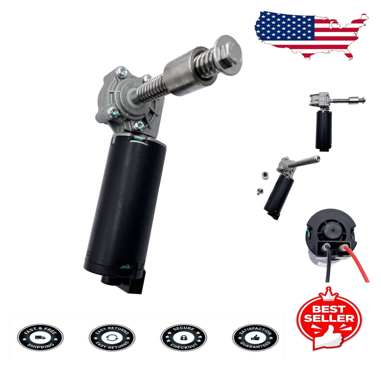 12V DC Worm Gear Motor Versatile Electric Seat Motor for DIY Projects Trend Times 0