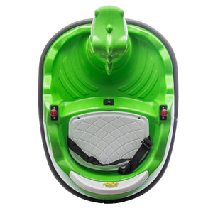 12V Dinosaur-Shaped Kids Ride-On Bumper Car with Spray, Light, and 360-Degree Rotation Trend Times 26