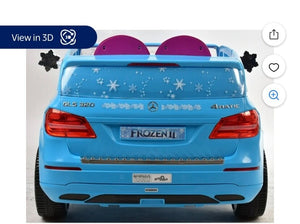 12V Disney Frozen Mercedes GLS 320 Powered Ride-On Car for Girls Ages 3 to 5 Trend Times 7