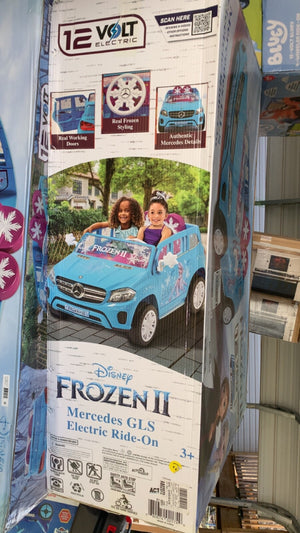 12V Disney Frozen Mercedes GLS 320 Powered Ride-On Car for Girls Ages 3 to 5 Trend Times Variant 0