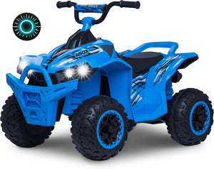12V Electric Ride-On ATV for Boys and Girls Indoor Outdoor Four Wheeler Toy Trend Times Variant 0