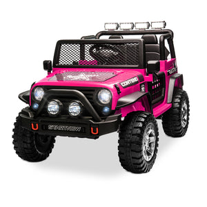 12V Electric Battery-Powered Kids Ride-On Jeep Toy Car 2-Seater with Remote Control and MP3 Player Trend Times 10