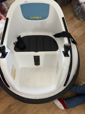 12V Electric Toddler Bumper Car with 360-Degree Rotation for Kids Trend Times 1