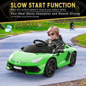 12V Licensed Lamborghini Electric Ride-On Car for Kids with 2 Speeds Battery Powered Toy Trend Times 11